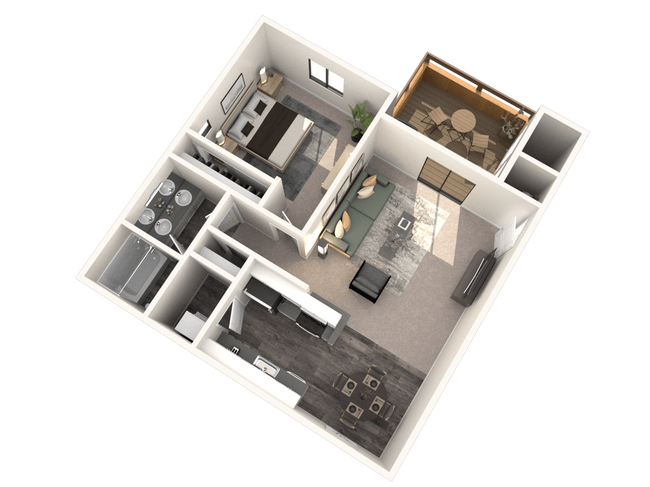 Unit I-0266 I-0266 floor plan